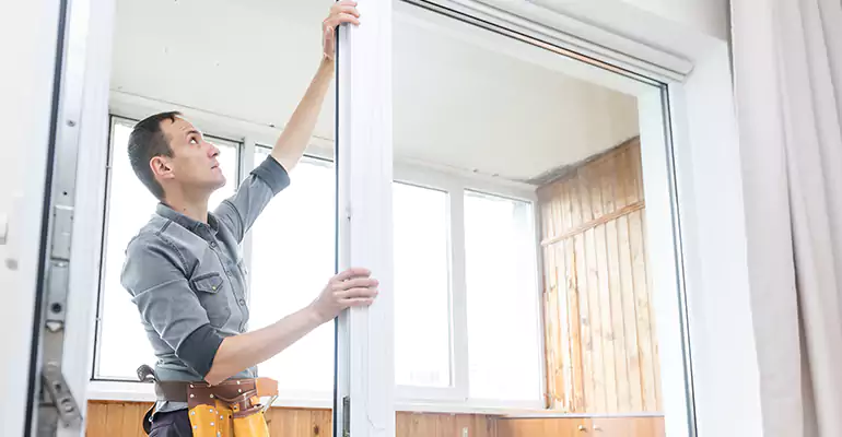 Aluminum Storefront Door Repair in Lake Magdalene, FL