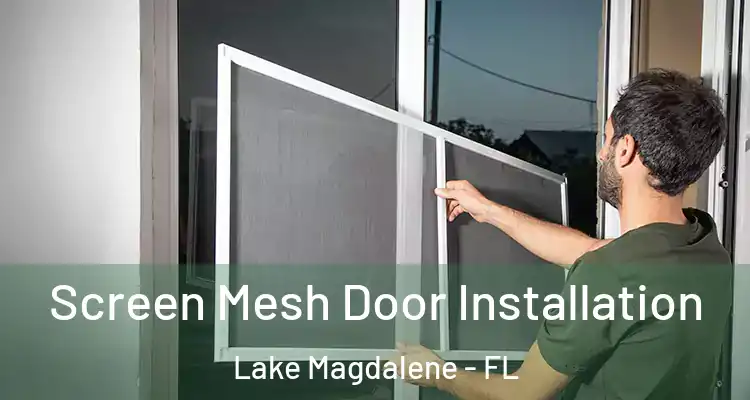  Screen Mesh Door Installation Lake Magdalene - FL