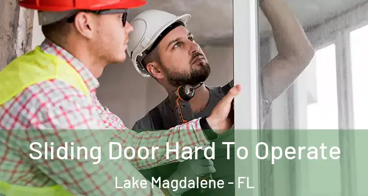  Sliding Door Hard To Operate Lake Magdalene - FL